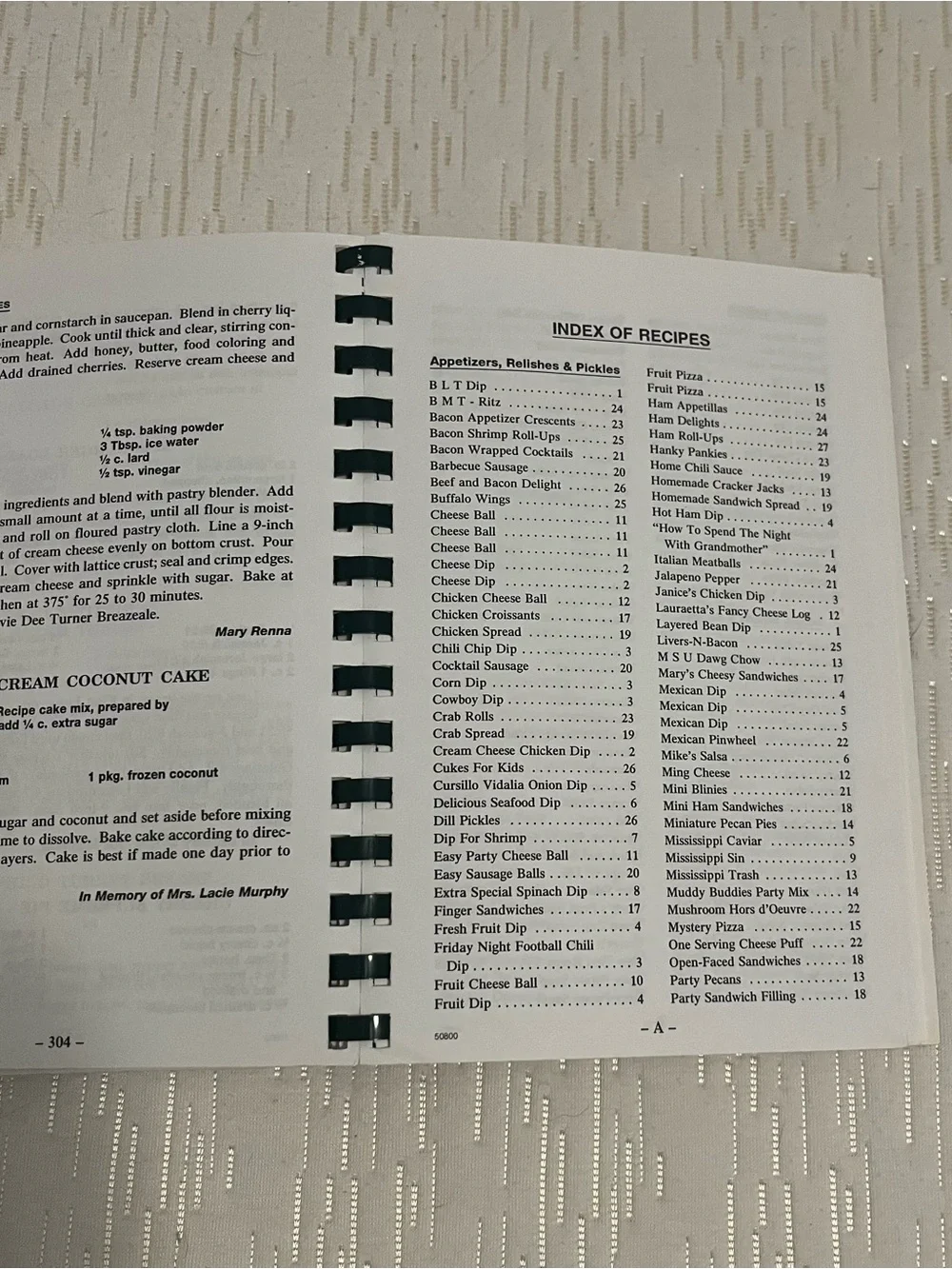 Vintage Church Cookbook